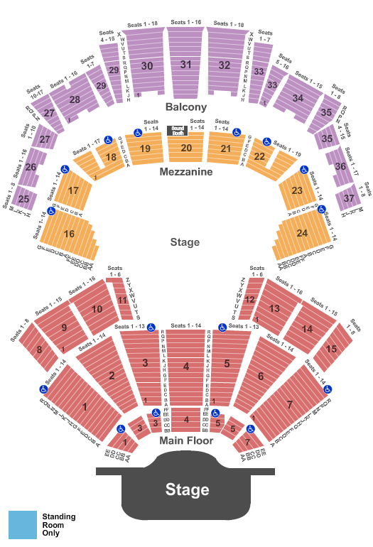 Grand Ole Opry House Trace Adkins Seating Chart